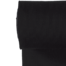 Tissu jersey bord-côte tubulaire noir