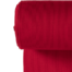 Tissu jersey bord-côte tubulaire rouge