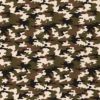 Tissu aspect lin militaire vert