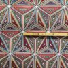 Tissu d'ameublement multicolore sens mètre