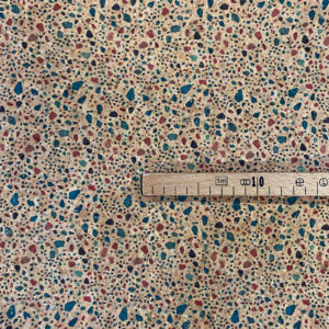 Tissu liège pixies brillant mètre