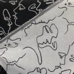 Tissu d'ameublement picasso envers