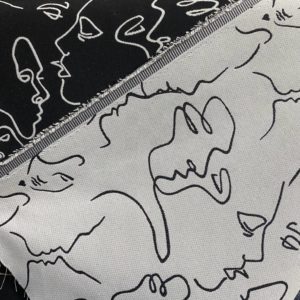 Tissu d'ameublement picasso envers