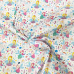 Tissu coton imprimé fée