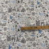 Tissu coton imprimé Paris mètre