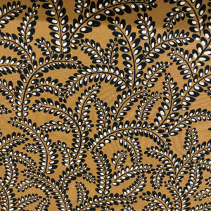 Tissu d'ameublement fleurs à longue tige