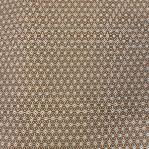 Tissu coton imprimé géométrique