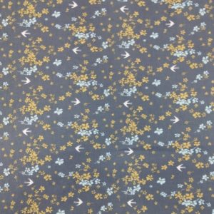 Tissu coton imprimé nuit d'or