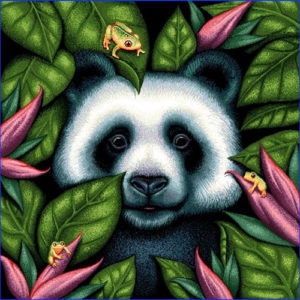Panda grenouille