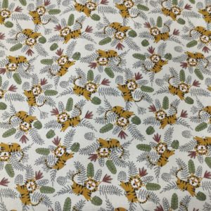 Tissu coton imprimé Tigre