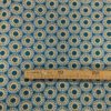 Tissu coton imprimé cercle géométrique mètre