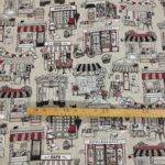 Tissu aspect lin magasins mètre