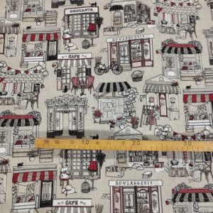 Tissu aspect lin magasins mètre