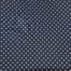 Tissu coton imprimé points bleu marine