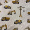 Tissu aspect lin chantier