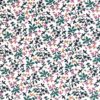 Tissu coton imprimé fleur noble