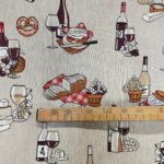 Tissu coton imprimé Pique-Nique mètre