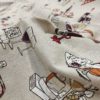 Tissu coton imprimé Pique-Nique froissé