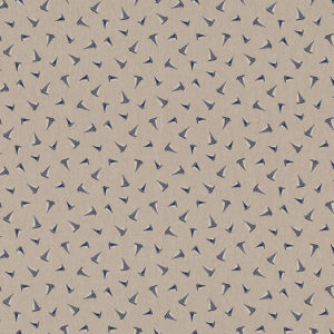 Tissu aspect lin mini bateaux