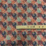 Tissu liège fleurs d'été mètre