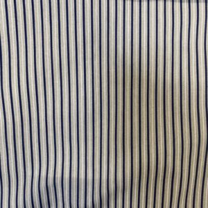 Tissu aspect lin lignes fines