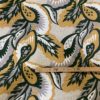Tissu aspect lin feuilles magiques mètre