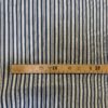 Tissu aspect lin lignes épaisses mètre