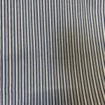 Tissu aspect lin lignes épaisses