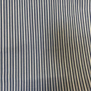 Tissu aspect lin lignes épaisses