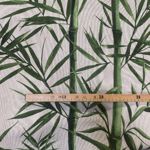 Tissu aspect lin bambou mètre